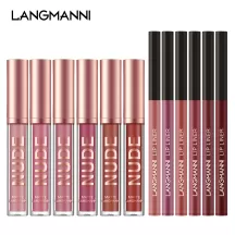 Langmanni Matte Lipstick & Langmanni Lip Liner 12Pcs Sets