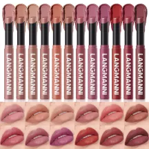 Langmanni Matte Lipstick - 12 Colors Rotation Type