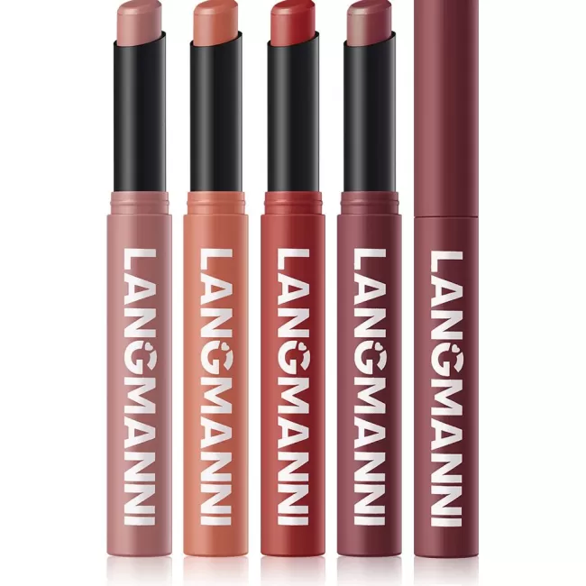 Langmanni Matte Lipstick - 12 Colors Rotation Type