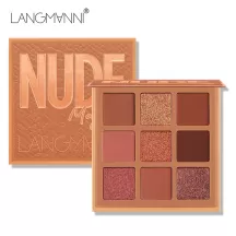 Langmanni Eyeshadow Palette 9 Color Eye Shadow Beauty