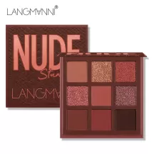 Langmanni Eyeshadow Palette 9 Color Eye Shadow Beauty