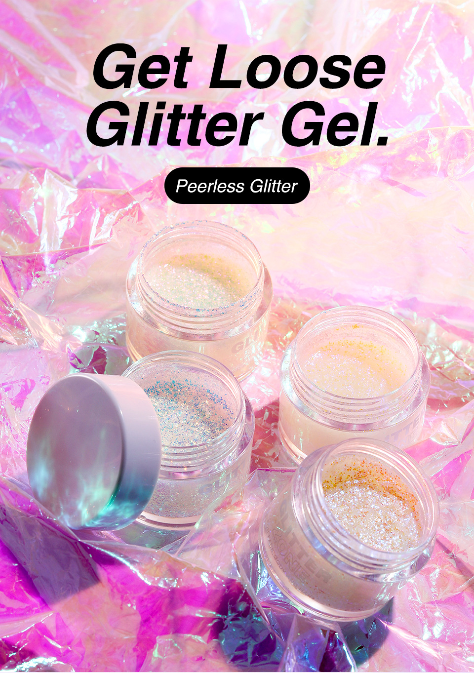 Langmanni Glitter Eyeshadow Vegan Product Description Image 1